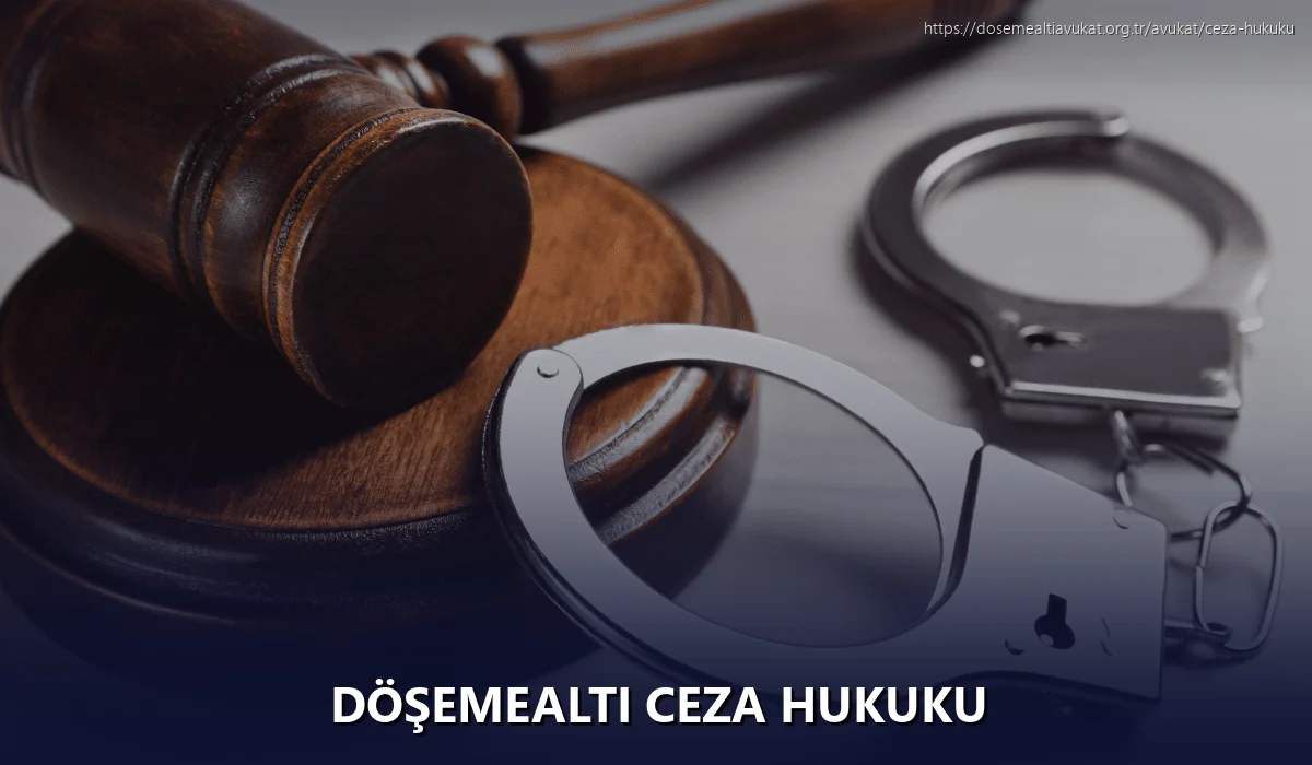 Döşemealti Ceza Hukuku